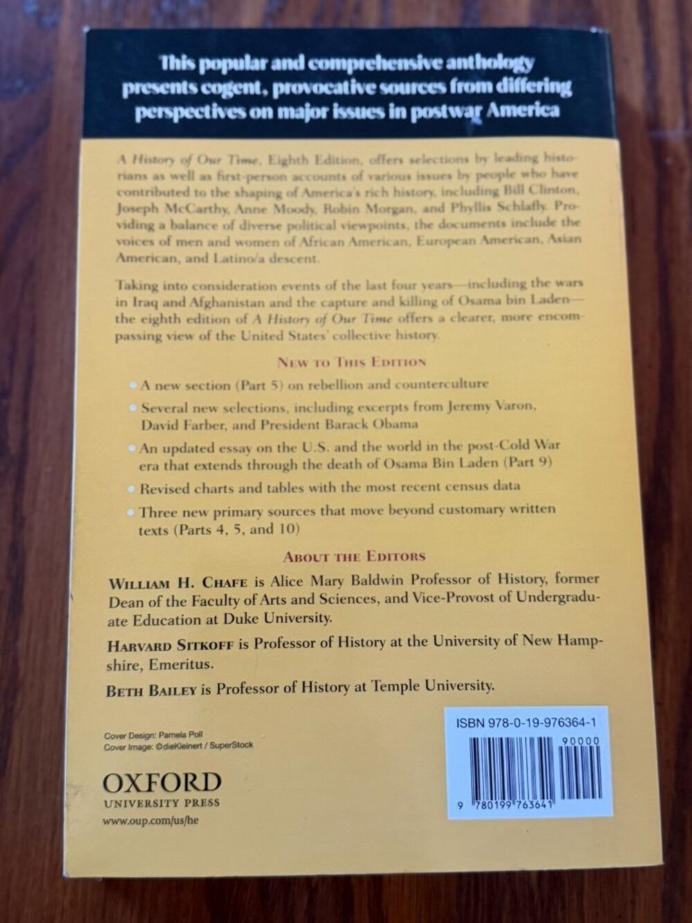 A History of Our Time: Readings on Postwar America by Chafe - Picture 2 of 5